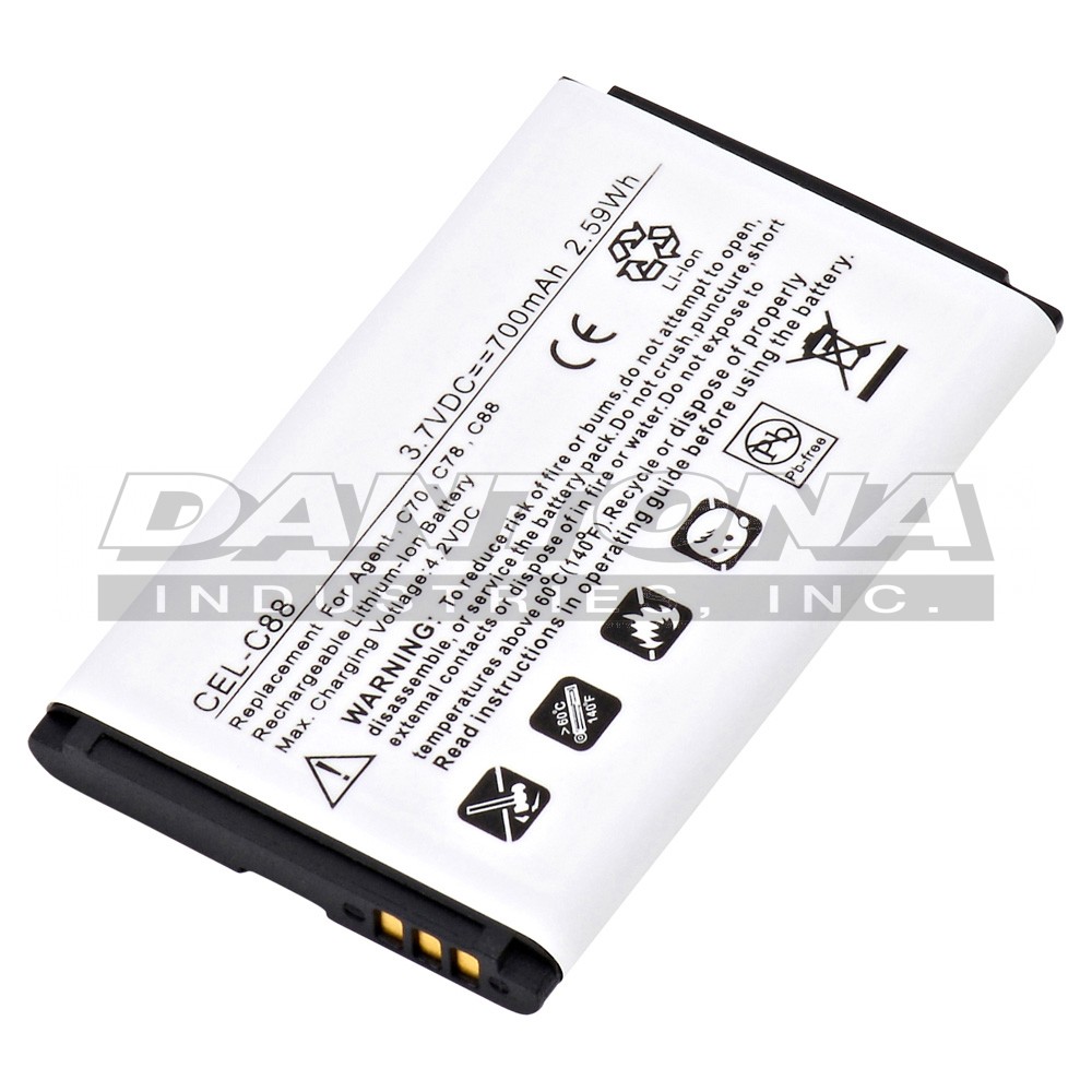 AT&T 351 353 Affinity Agent Replacement Battery 3.7V 700mAh