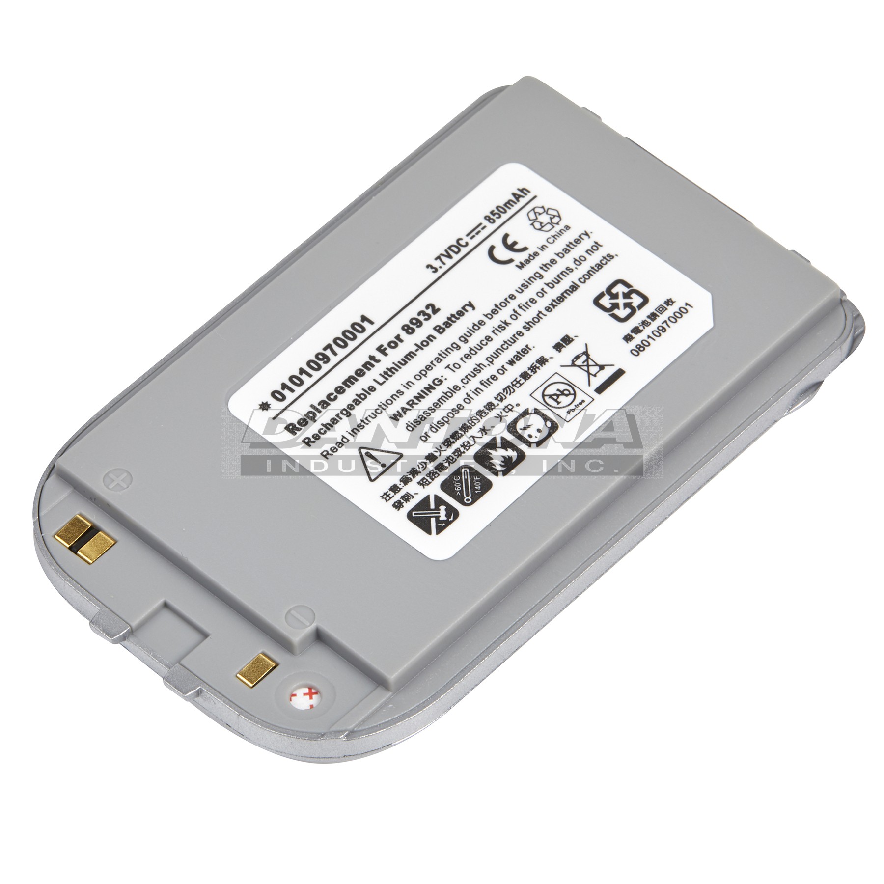 Audiovox BTR8932 CDM-8932 Replacement Battery 3.7V 850mAh