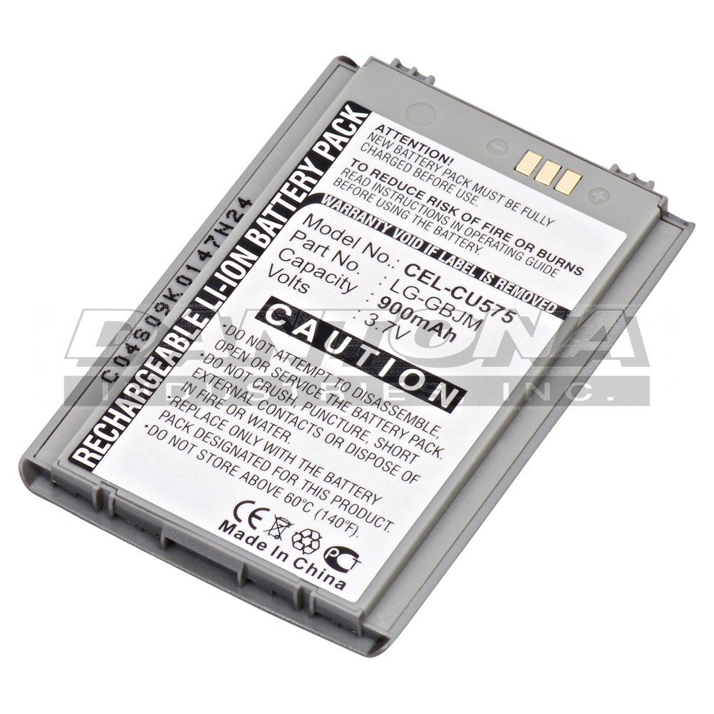 LG CU575 LGLP-GBJM Cell Phone Replacement Battery 900mAh