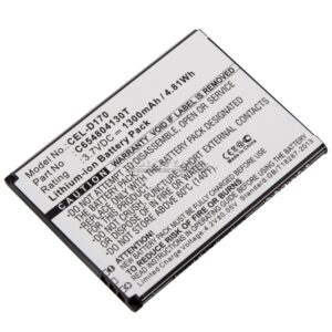 BLU C654804130T D170 Replacement Battery 3.7V 1300mAh