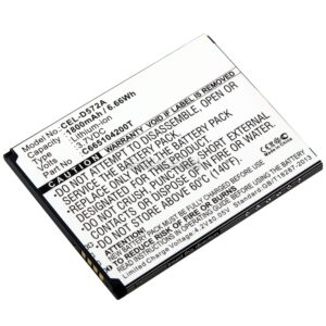BLU C665104200T D572A Replacement Battery 3.7V 1800mAh