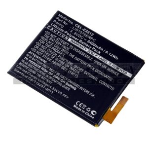 E2312 Sony Ericsson E2303 E2306 Replacement Battery 2400mAh