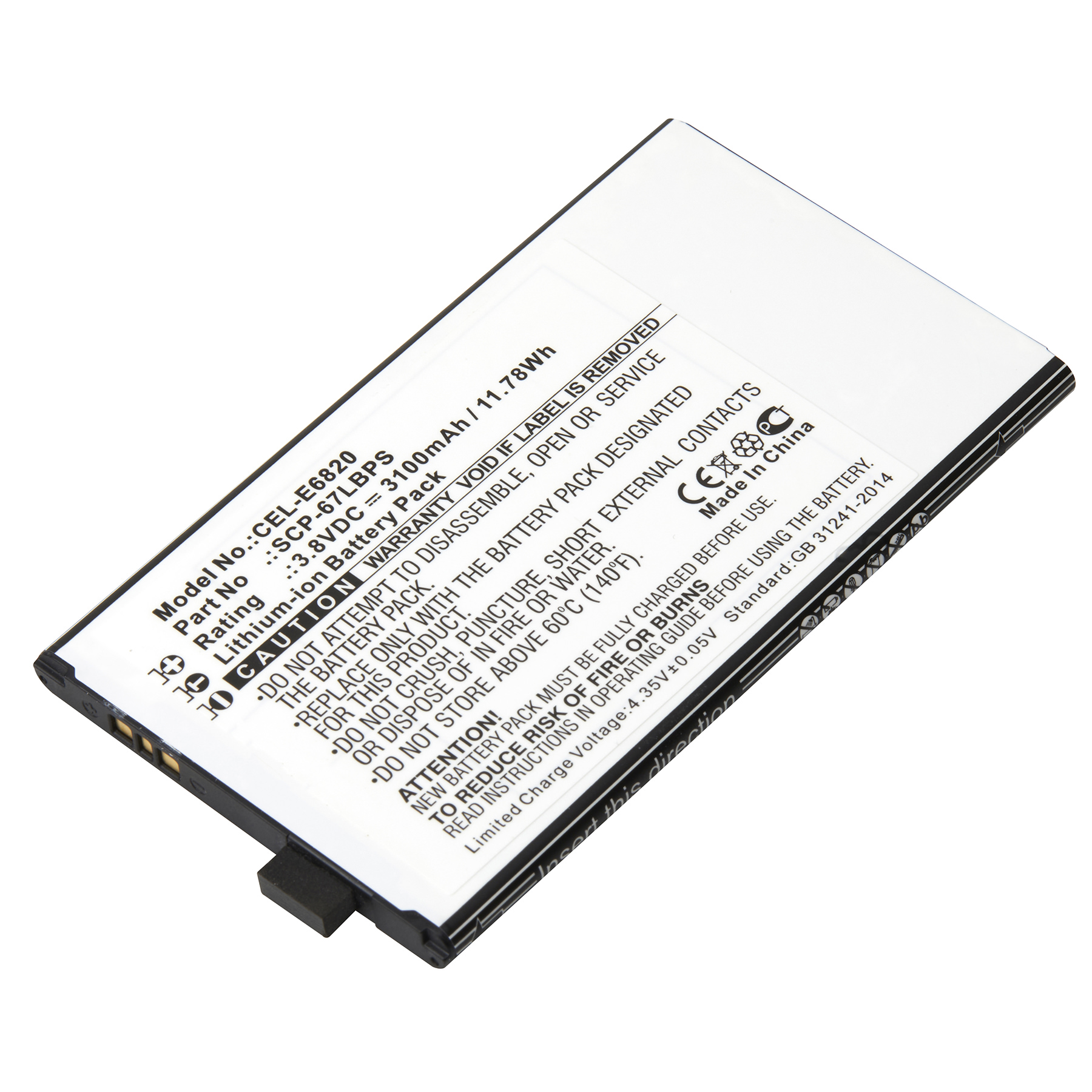CEL-E6820 - Dantona Batteries
