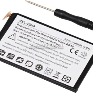 Motorola Droid RAZR MAXX Replacement Battery 3.8V 3400mAh