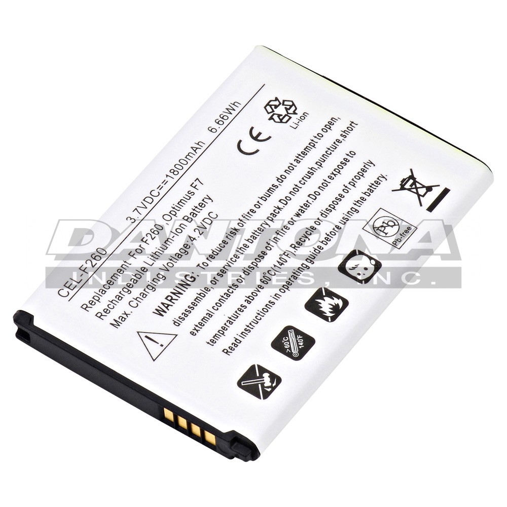 LG Bello 2 Bello II BL-54SG Replacement Battery 3.7V 1800mAh