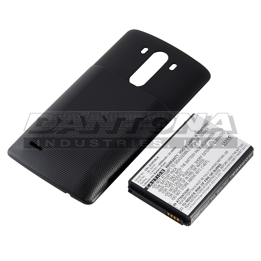 LG BL-53YH D830 D850 D851 Replacement Battery 3.8V 6000mAh