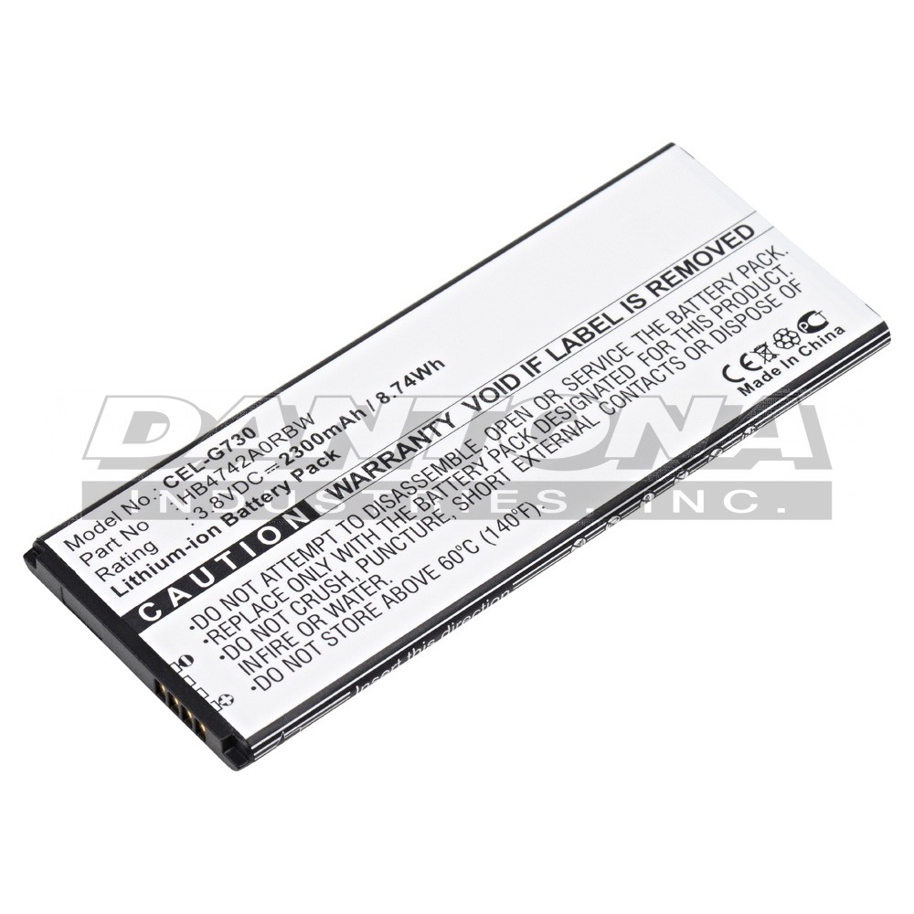 Huawei Ascend G730 H30-T00 Replacement Battery 3.8V 2300mAh