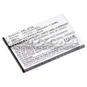 Huawei Ascend G750 B199 G750 Glory 4 Cell Phone Replacement Battery 3.7V 1900mAh