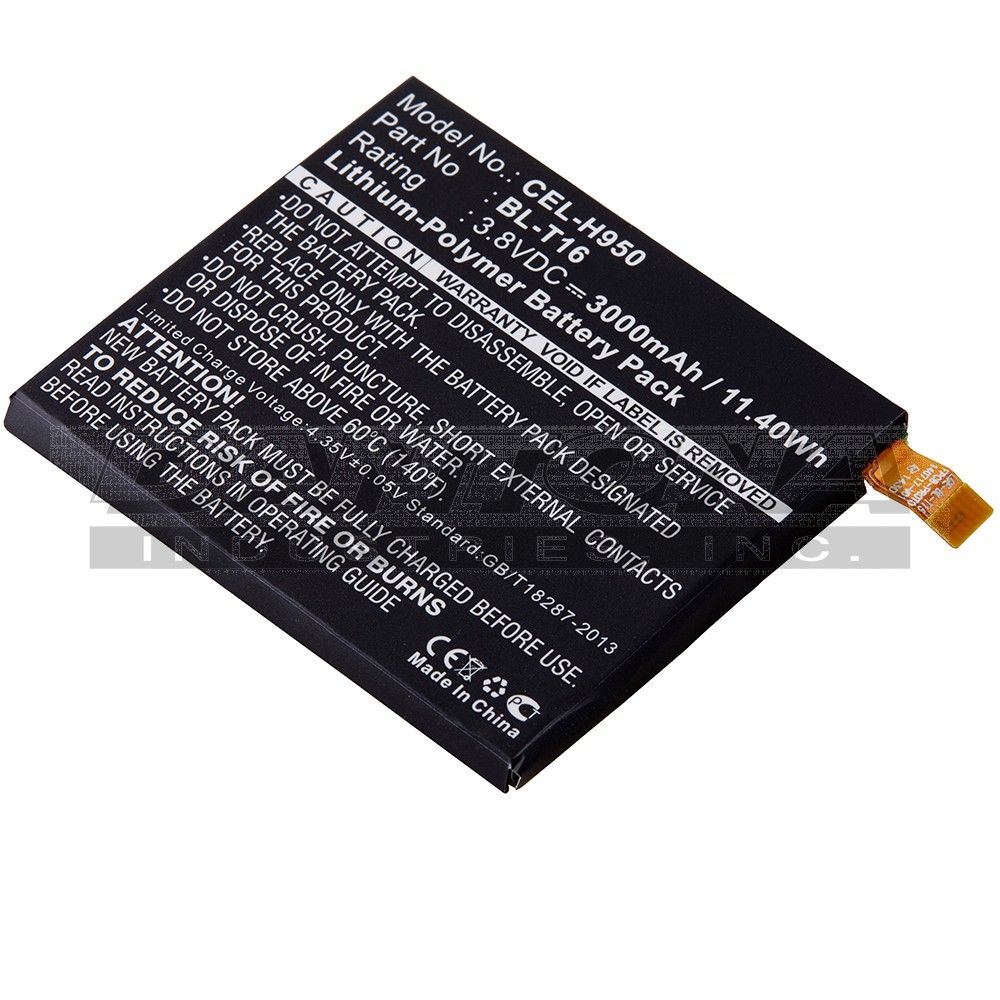 LG BL-T16 EAC62718201 Replacement Battery 3.8V 3000mAh