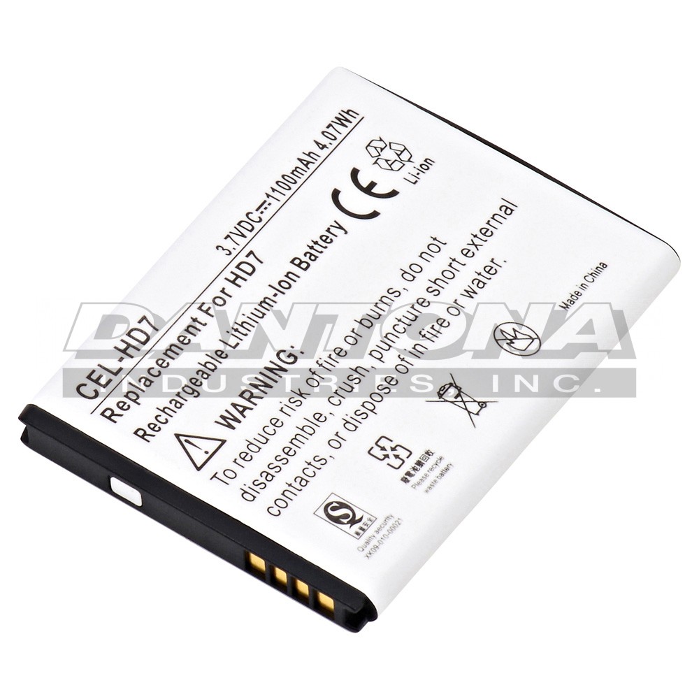 HTC 35H-00143-01M Cell Phone Replacement Battery 1100mAh