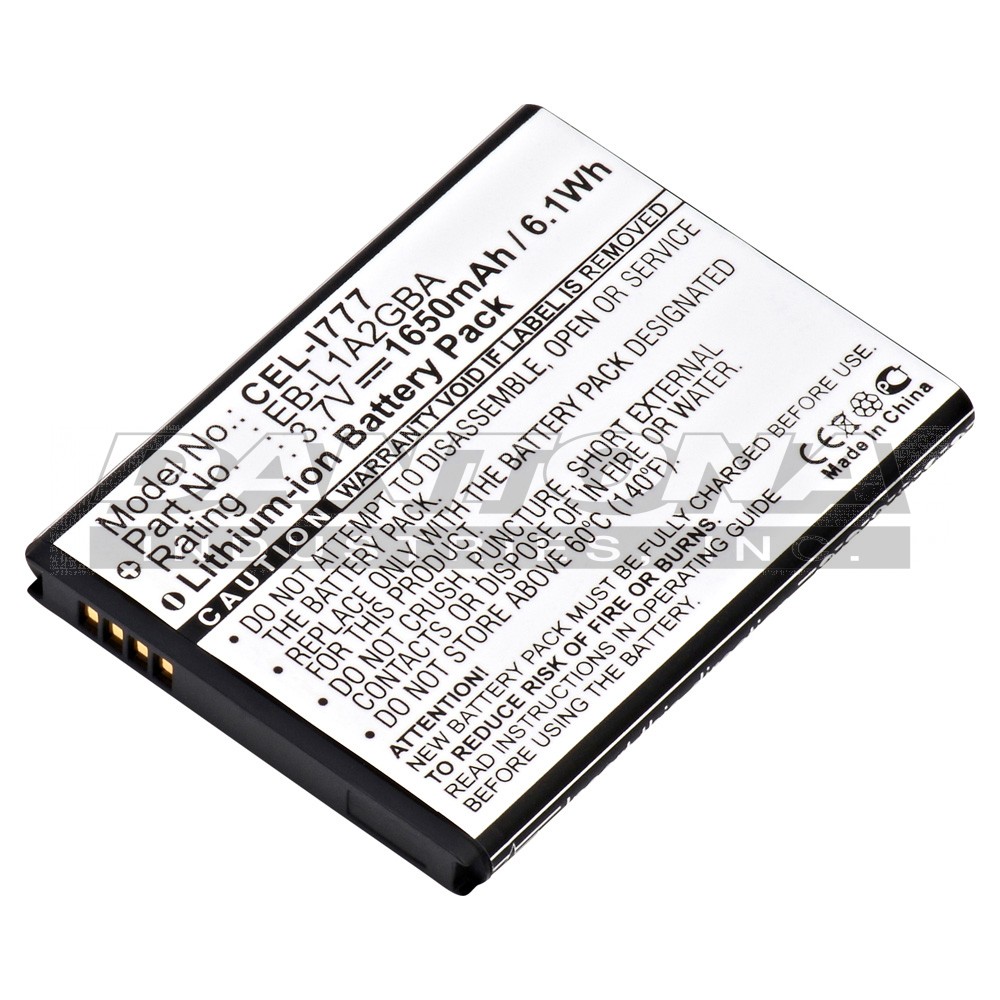 AT&T 17-6604 Attain Replacement Battery 3.7V 1650mAh