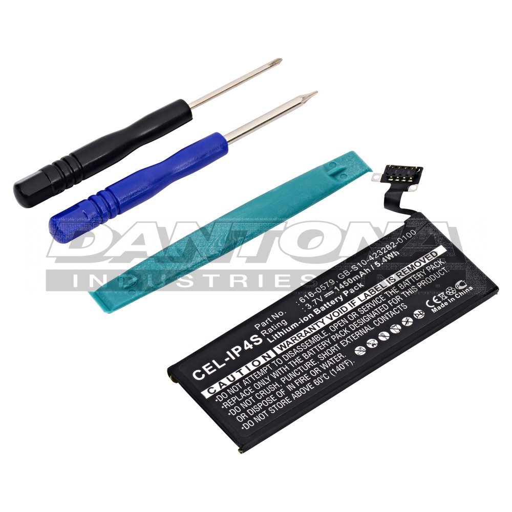 Apple 616-0479 616-0579 Replacement Battery 3.7V 1450mAh