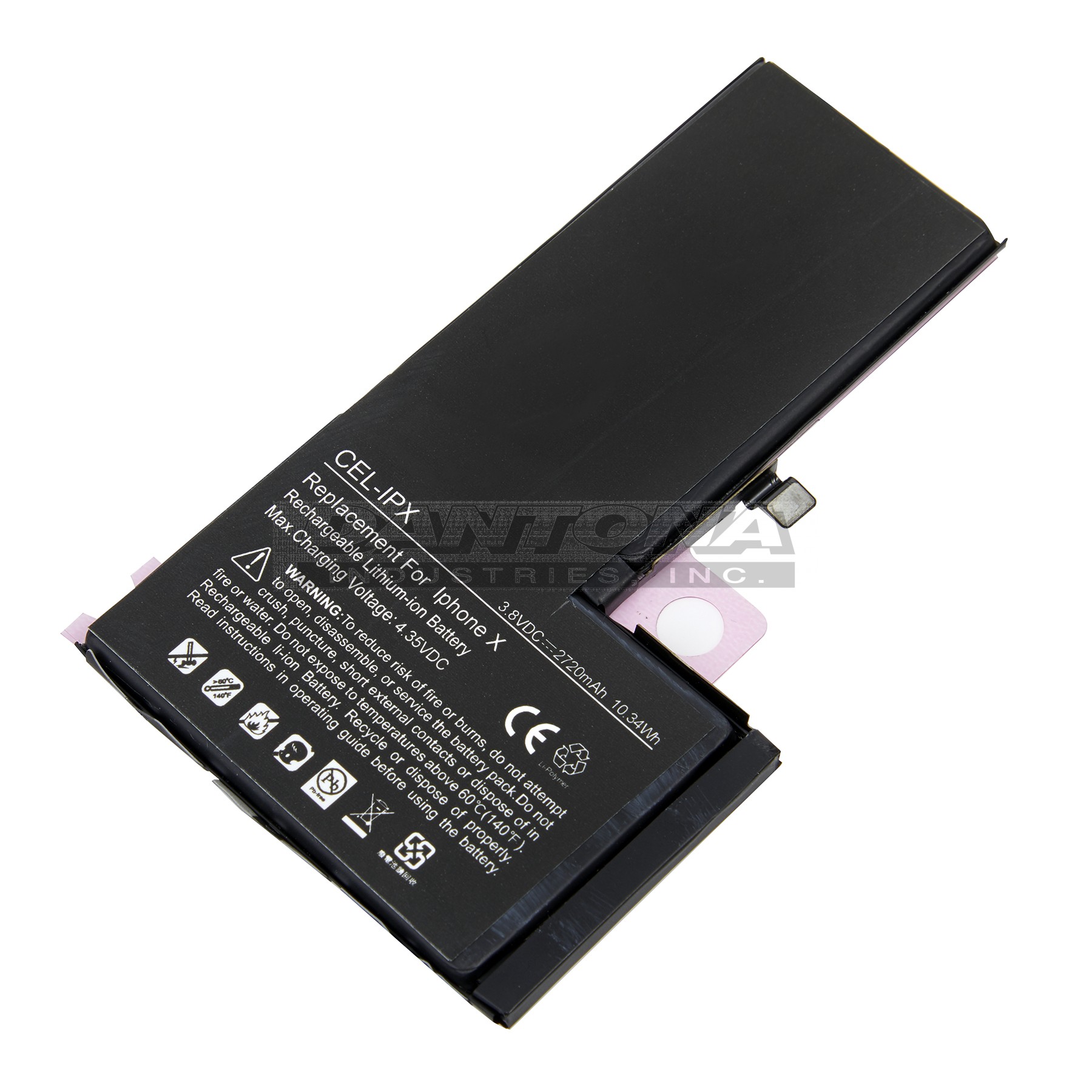 Apple 616-00351 iPhone X Replacement Battery 3.8V 2720mAh