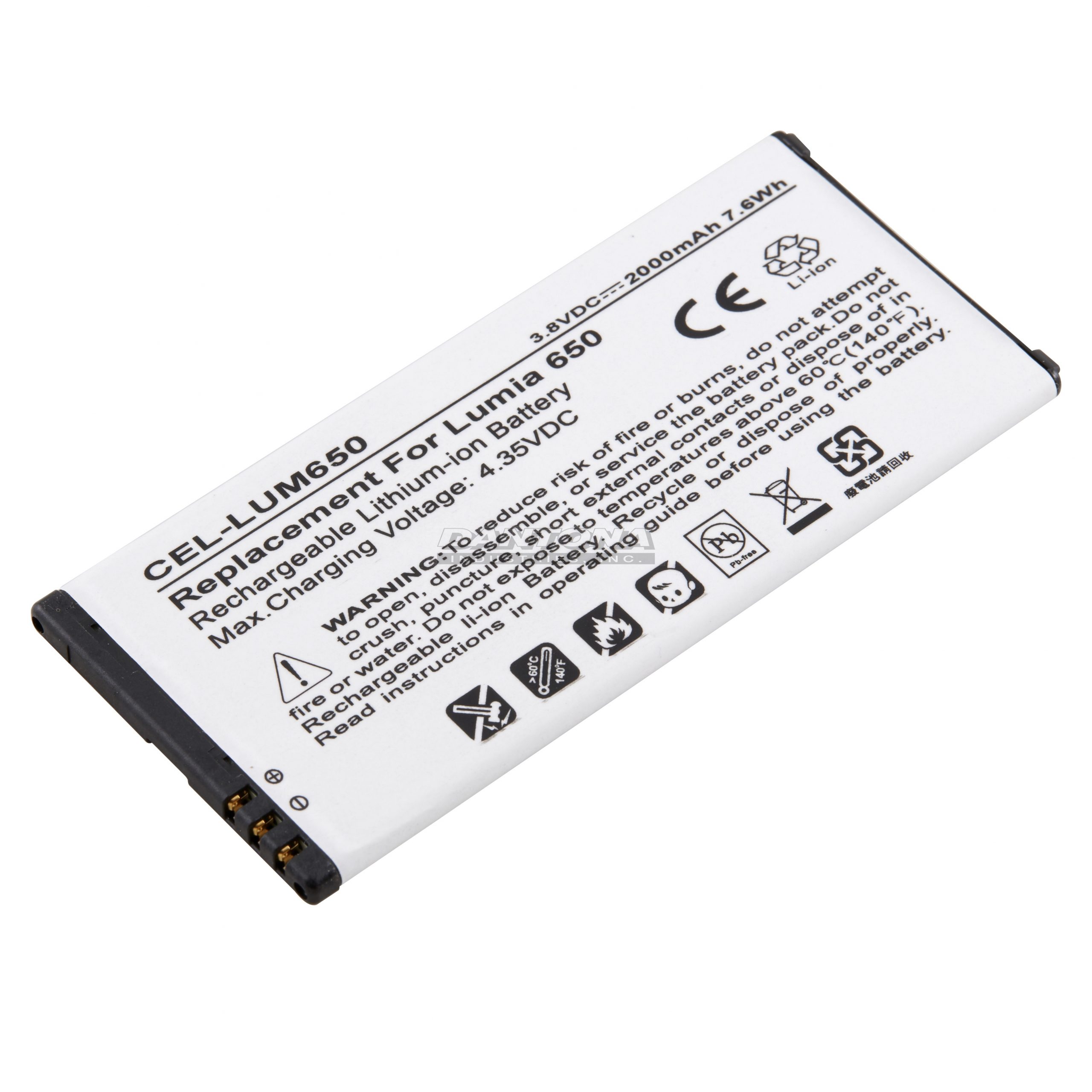 Microsoft BV-3TG Lumia 650 Replacement Battery 3.8V 2000mAh