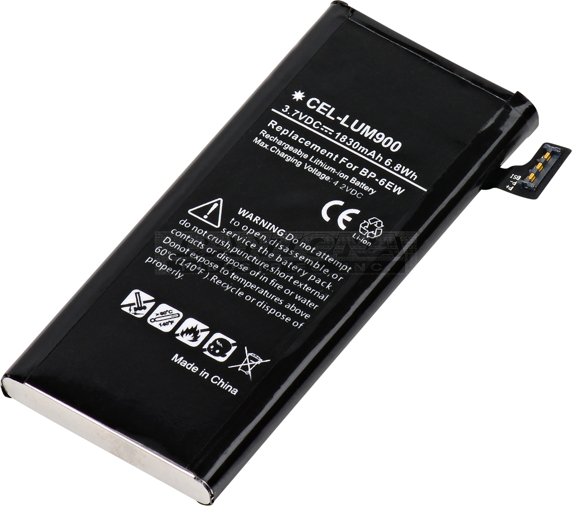 NOKIA LUMIA 900 BATTERY BP-6EW Replacement Battery 1830mAh