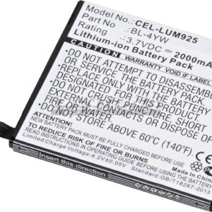 Nokia BL-4YW Catwalk Replacement Battery 3.7V 2000mAh