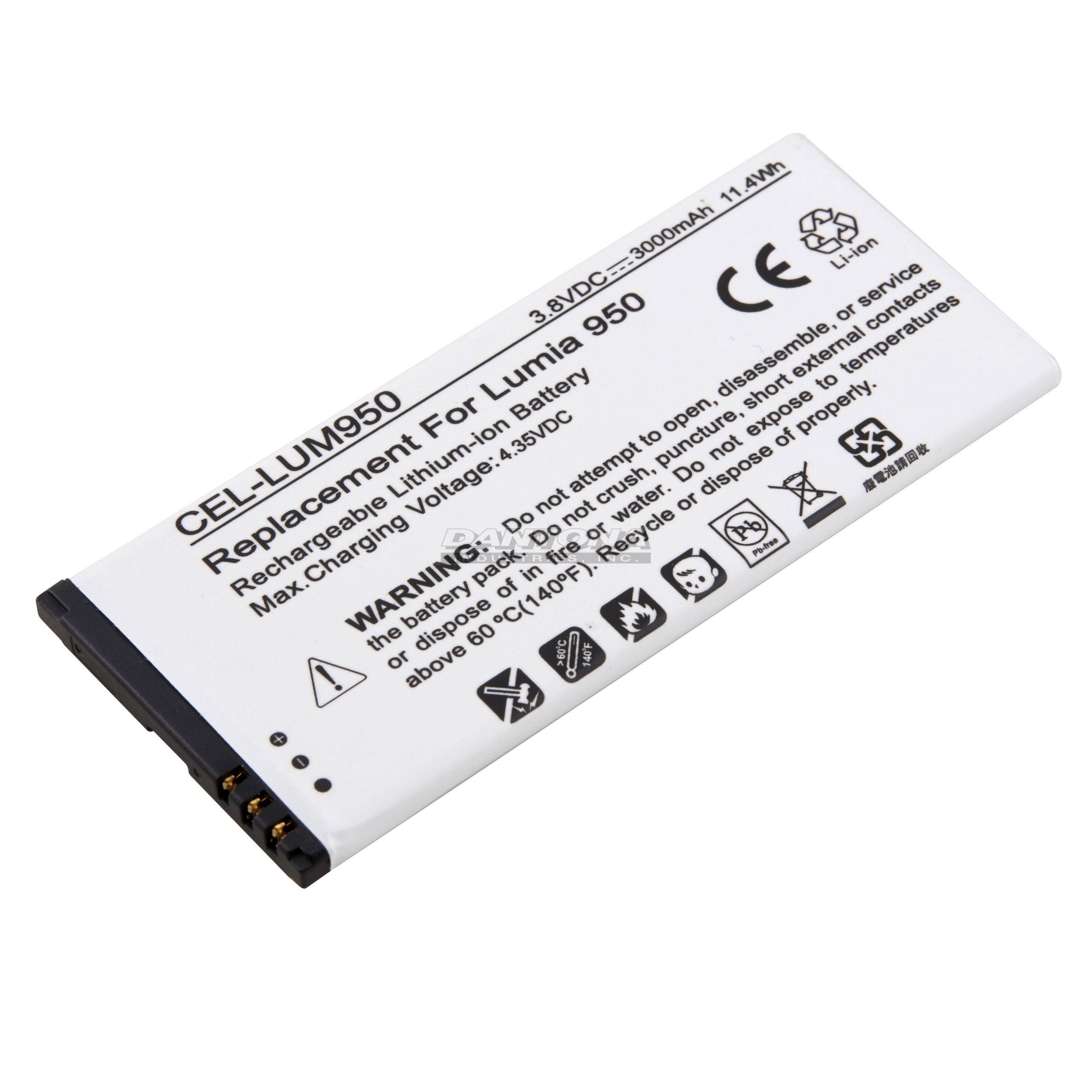 Nokia BV-T5E Lumia 950 Battery Replacement Battery 3.8V 3000mAh