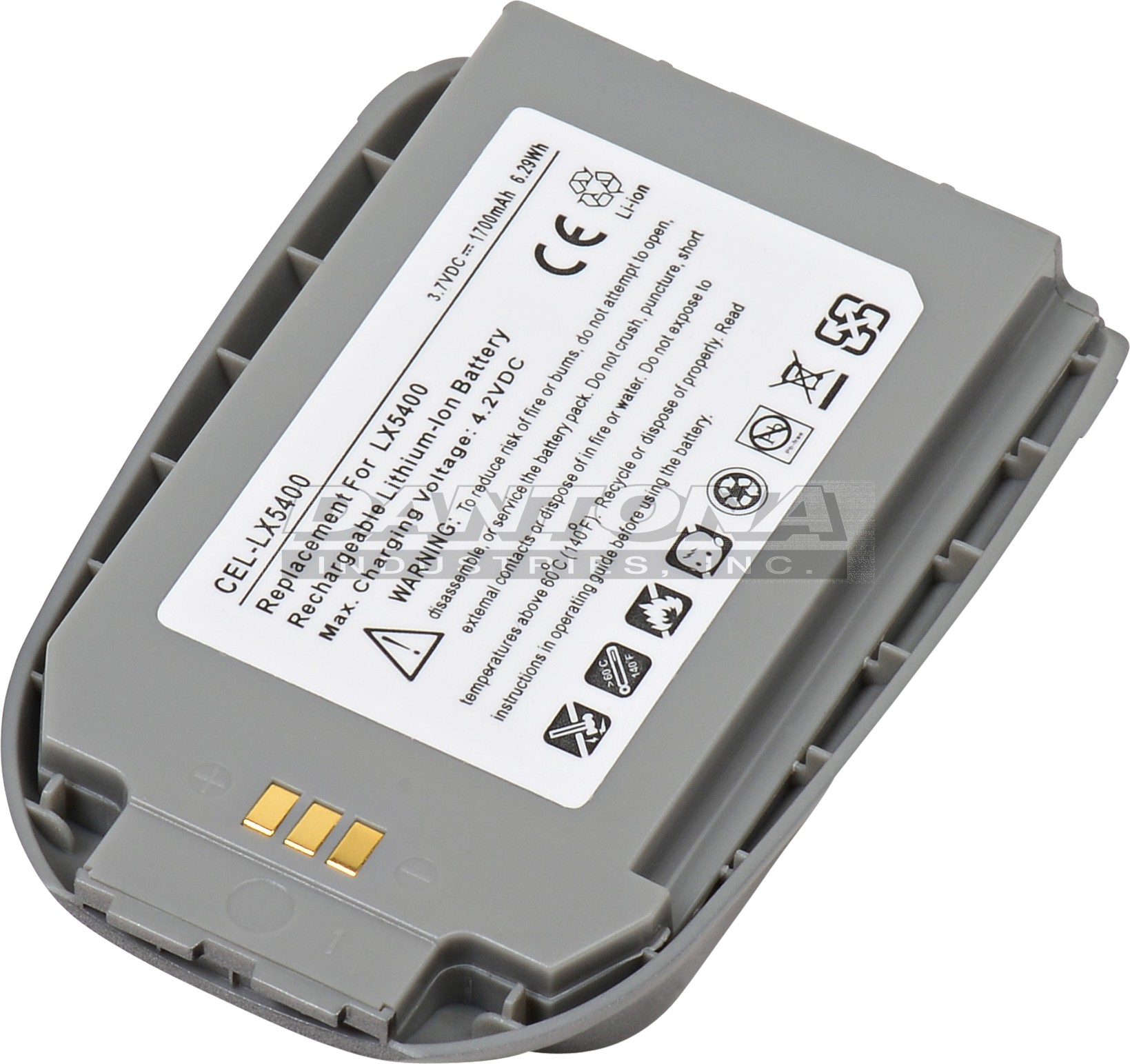 LG 5400 LGLI-ADOM LX5400 Replacement Battery 3.7V 1700mAh