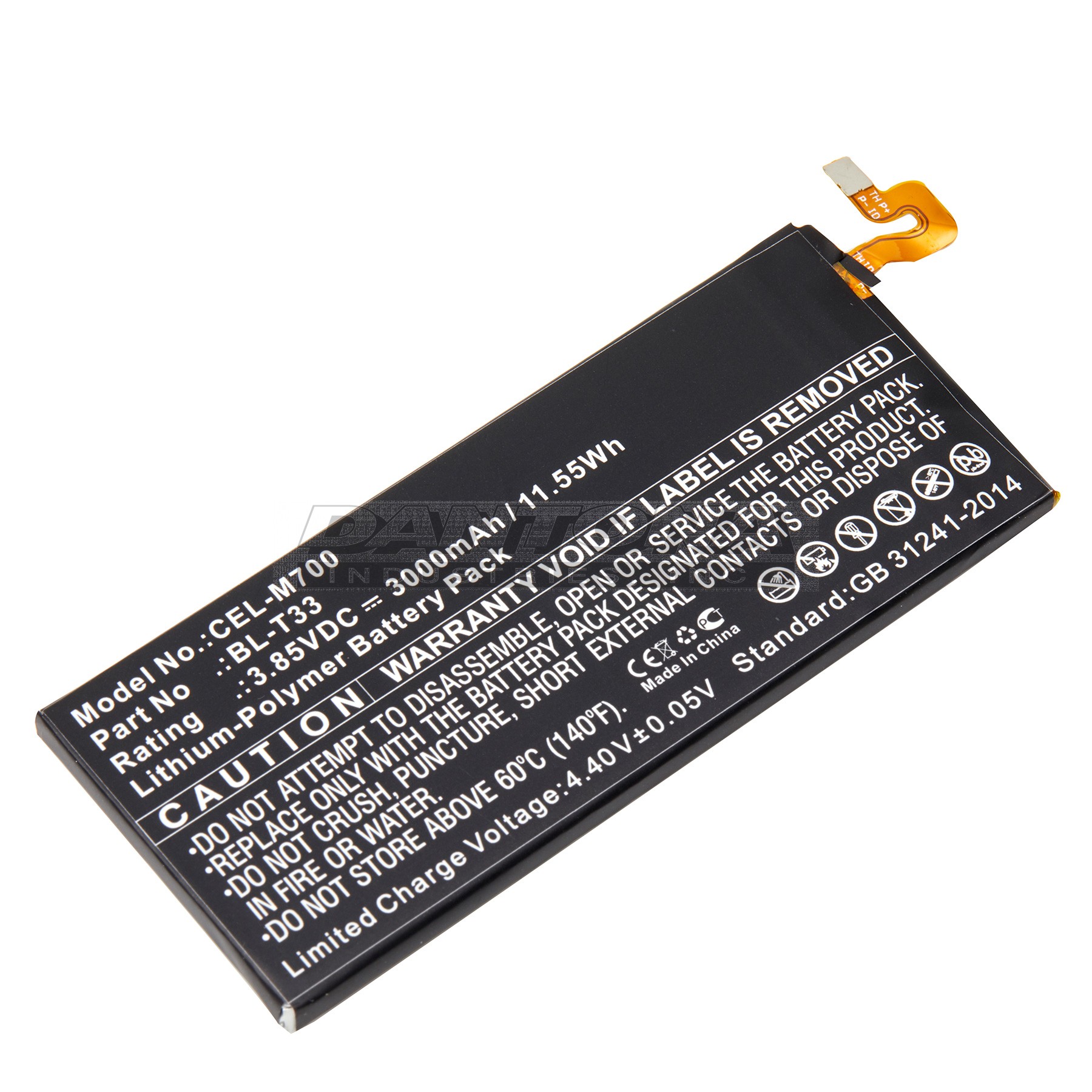 CEL-M700 - Dantona Batteries