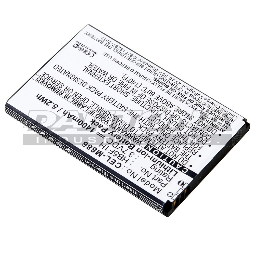 Huawei Activa 4G HB5F1H Replacement Battery 3.7V 1400mAh