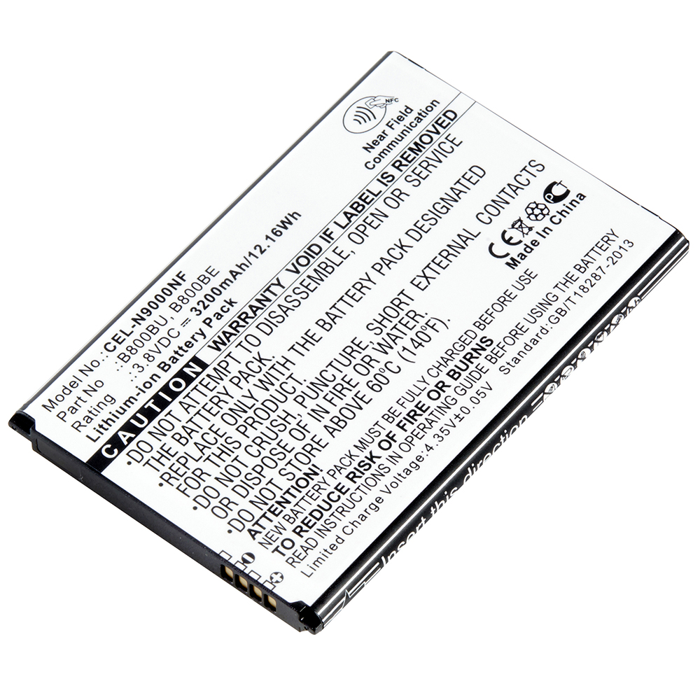 Samsung B800BC B800BE Replacement Battery 3.8V 3200mAh