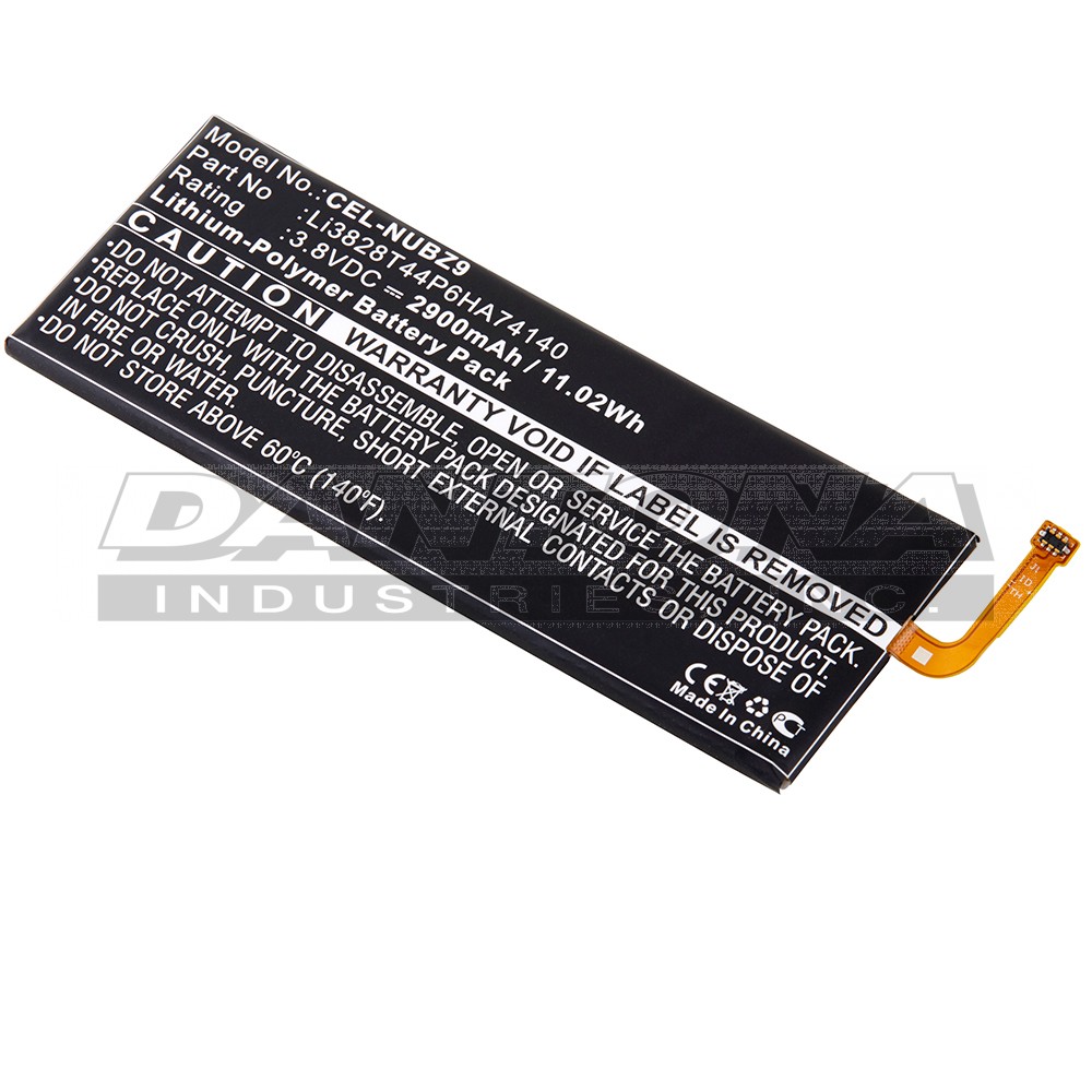 ZTE LI3828T44P6HA74140 Replacement Battery 3.8V 2900mAh