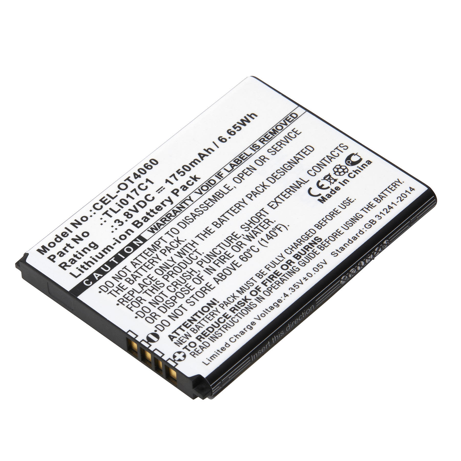 CEL-OT4060 - Dantona Batteries