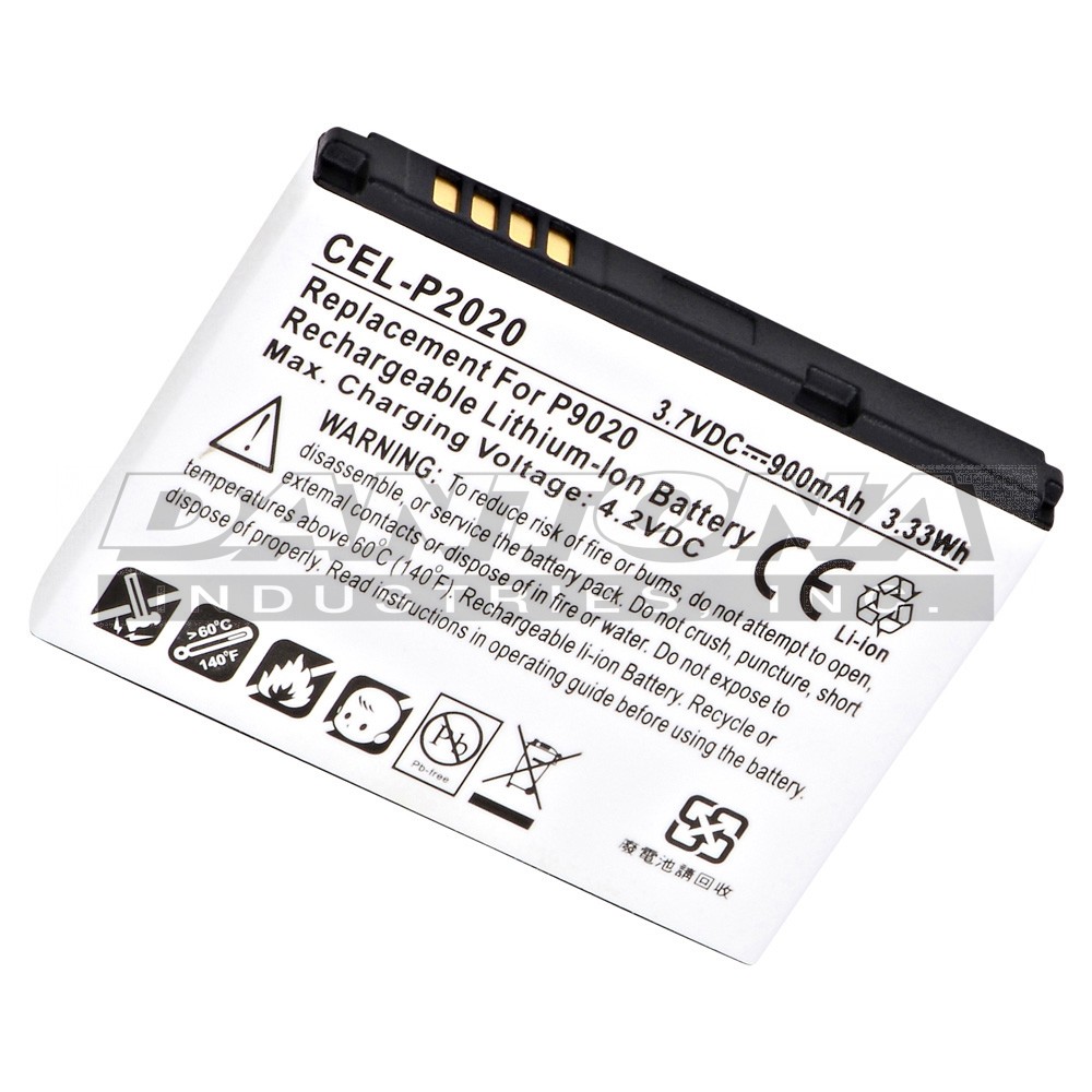 Pantech 5HTB0081B0A Cell Phone Replacement Battery 900mAh