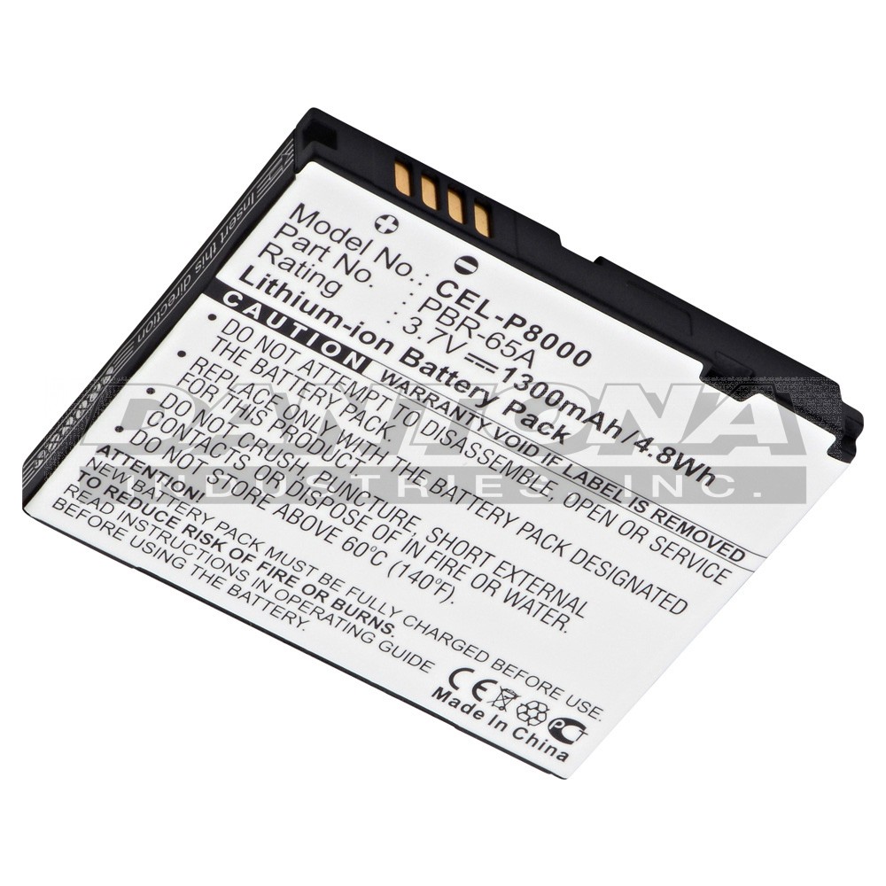 P8000 BATTERY Pantech Crossover Replacement Battery 1300mAh