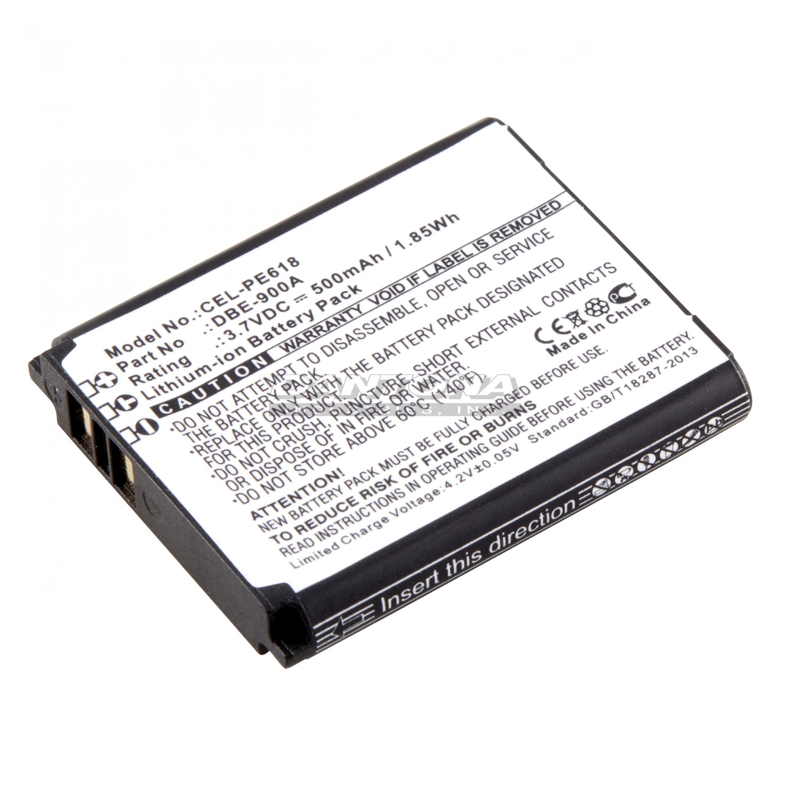 Doro DBE-900A Phoneeasy 618 Replacement Battery 3.7V 500mAh