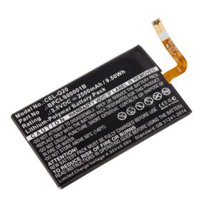 Blackberry 1ICP4/59/93 Replacement Battery 3.8V 2500mAh