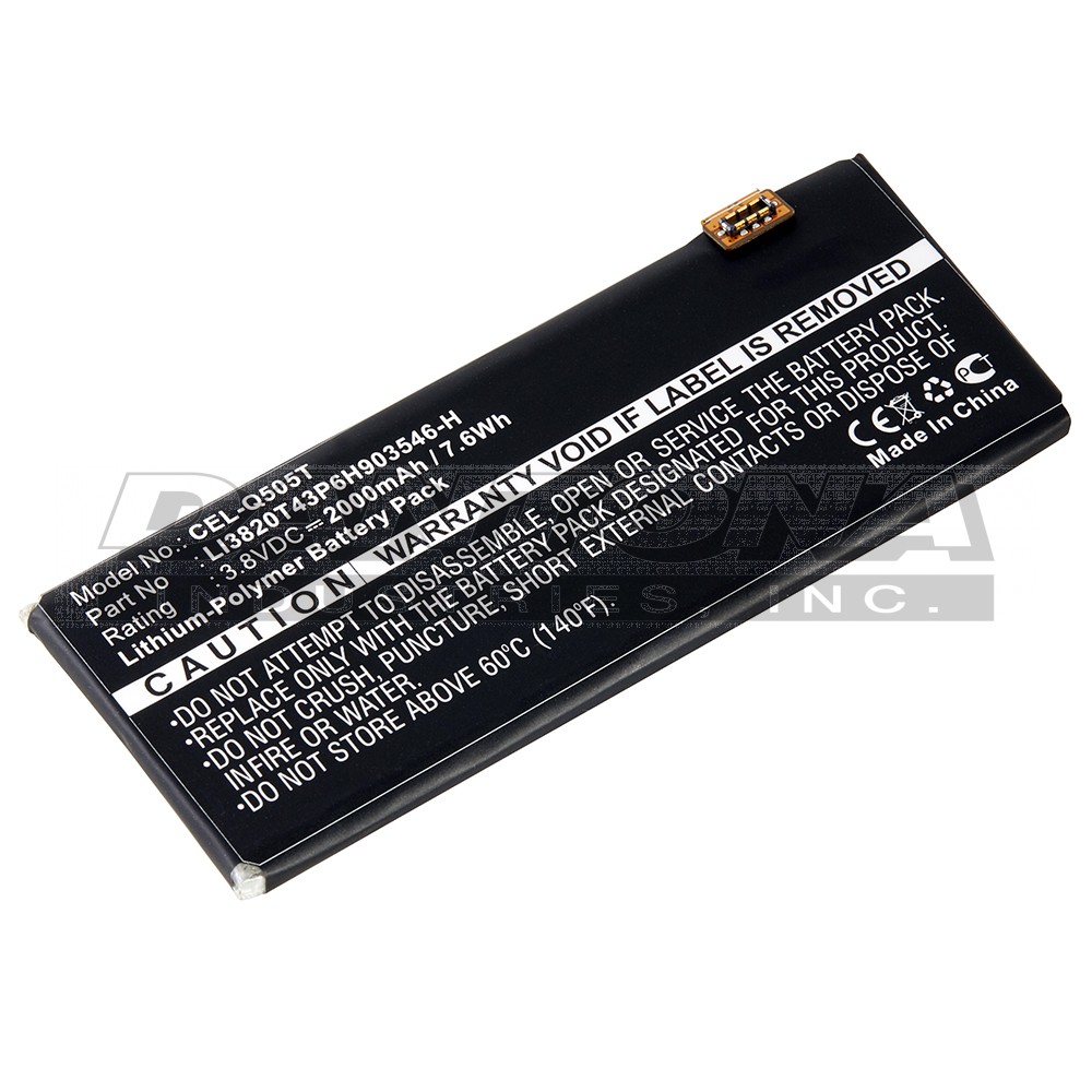 AT&T LI3820T43P6H903546-H Replacement Battery 3.8V 2000mAh