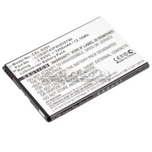 ZTE Avid 916 Grand S II Grand S2 Grand SII Replacement Battery 3.8V 3200mAh