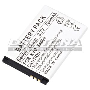 Kyocera Mako S4000 TXBAT10159 Neo E1100 Cell Phone Replacement Battery 3.7V 650mAh