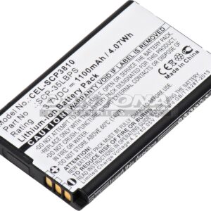 Interstate CEL0858 Sanyo SCP-3810 SCP-35LBPS SCP-3810 Replacement Battery