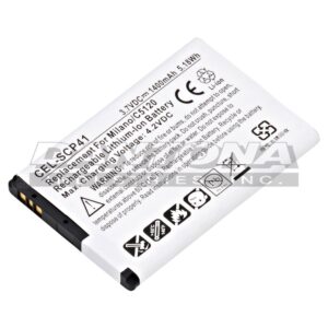Kyocera C5120 C5121 C5133 Event C5133 Cell Phone Replacement Battery 3.7V 1400mAh