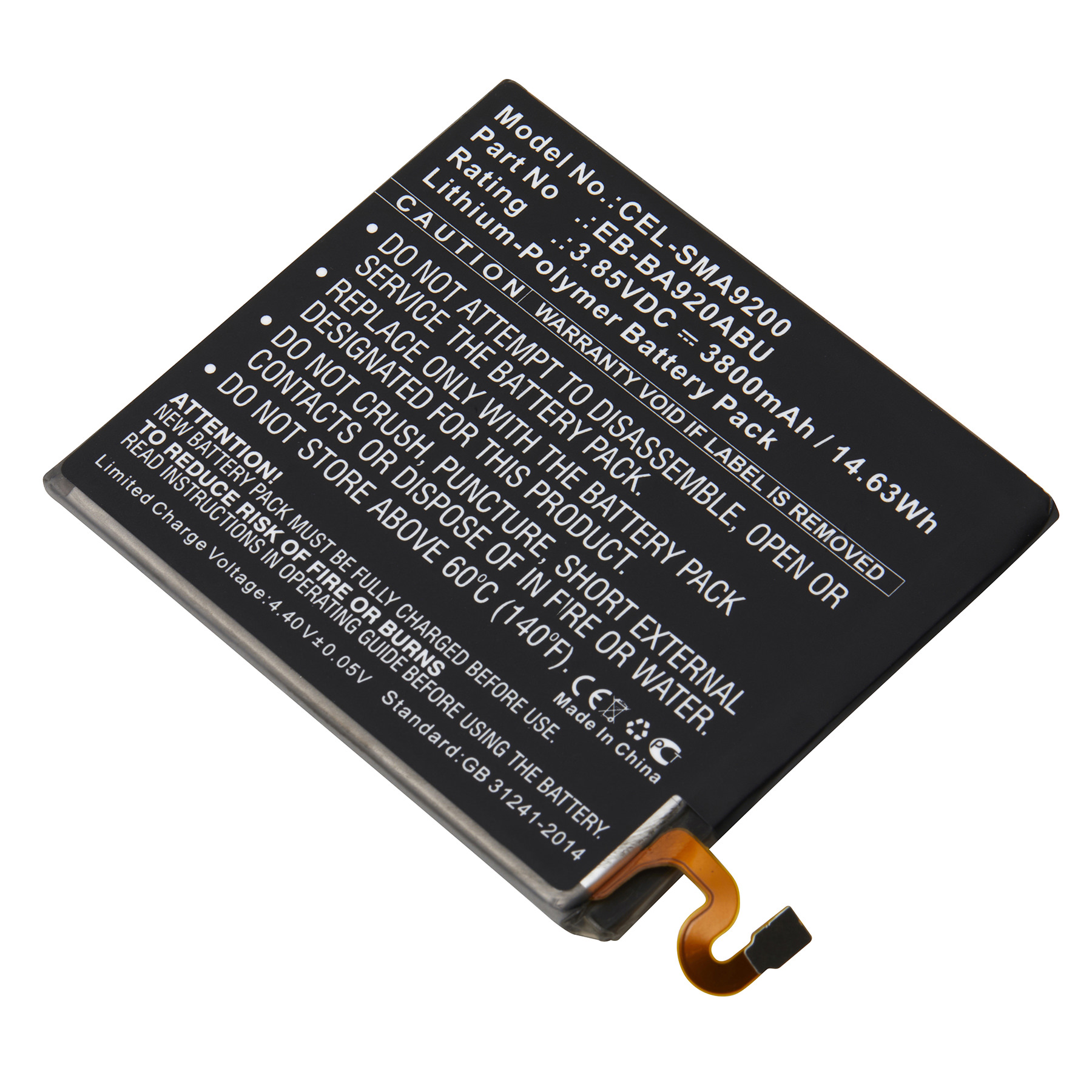 CEL-SMA9200 - Dantona Batteries