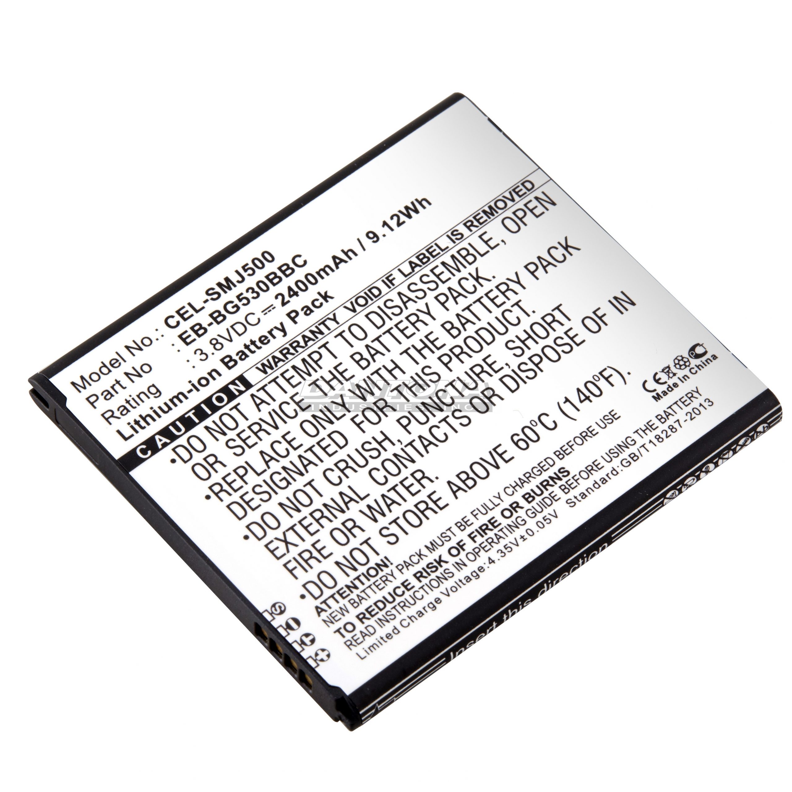 Samsung EB-BG530 BBE Replacement Battery 3.8V 2400mAh