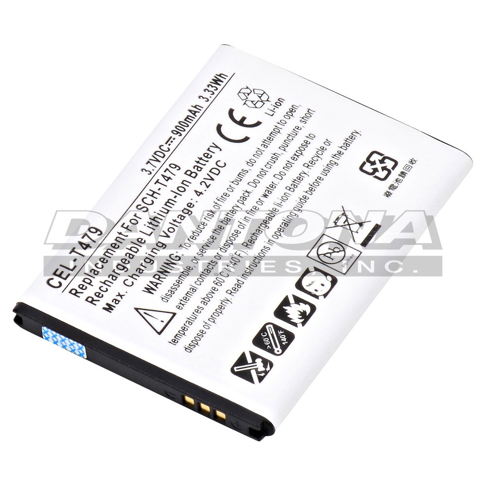 Samsung Character EB424255VA Replacement Battery 3.7V 900mAh