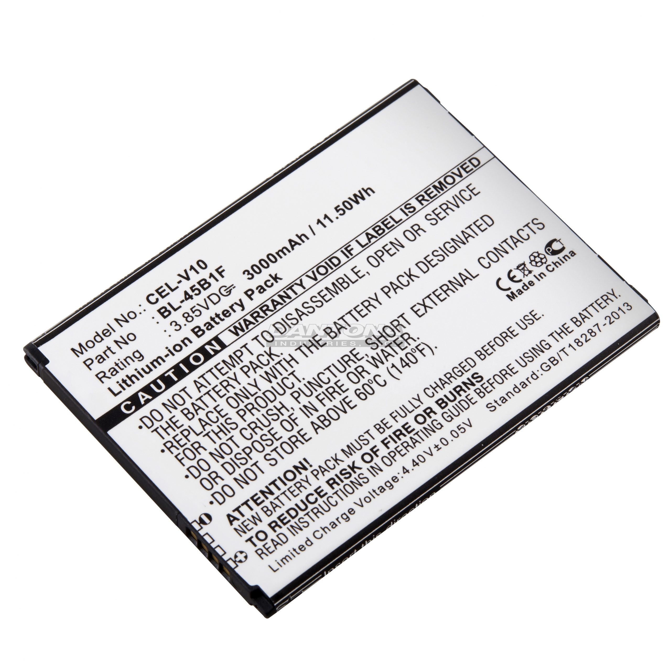LG BL-45B1F F600 H900 H901 Replacement Battery 3.85V 3000mAh