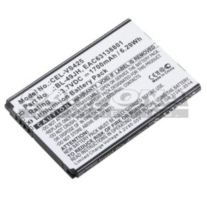 LG BL-49JH EAC63138801 K120 K120 Spree K120AR K120E K120F Replacement Battery