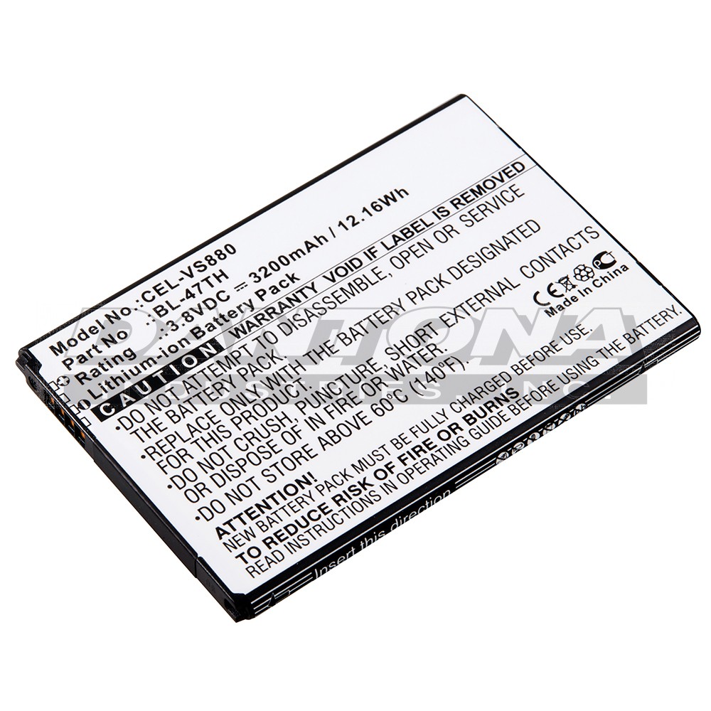 CEL-VS880 - Dantona Batteries