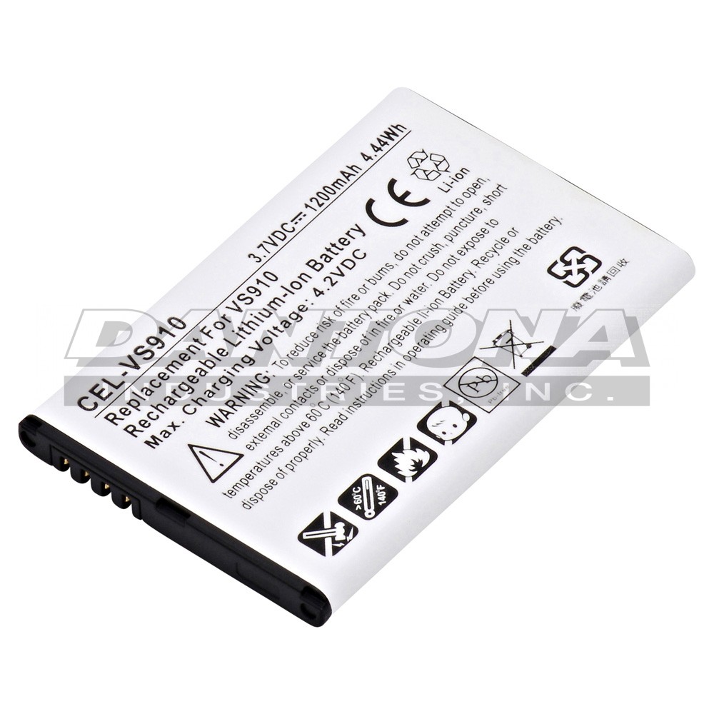 LG BF-45FNV Esteem GENESIS Replacement Battery 3.7V 1200mAh