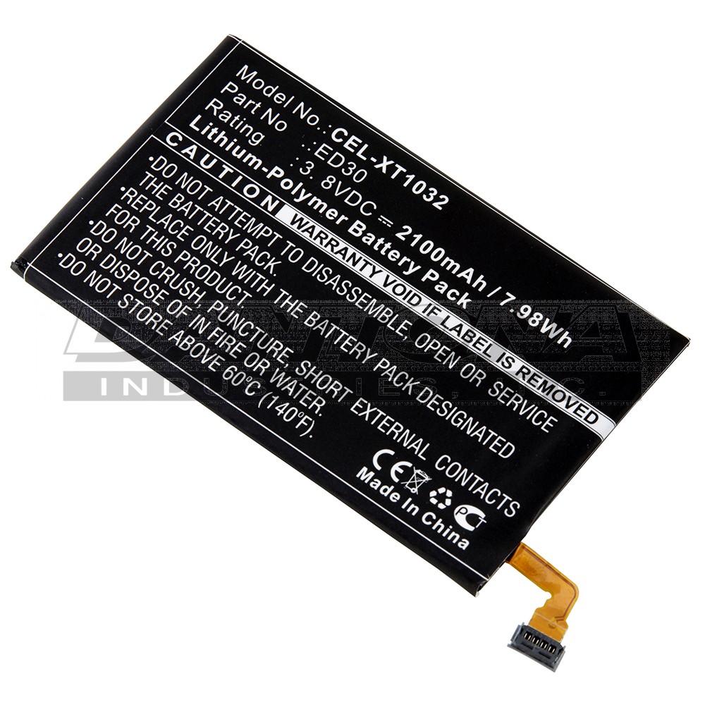 Motorola ED30 G Forte G LTE Replacement Battery 3.8V 2100mAh