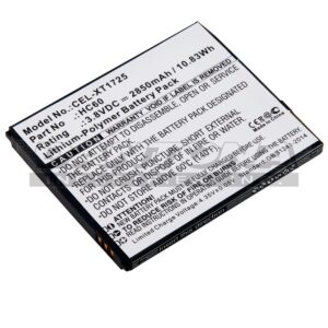 XT1725 Motorola HC60 Moto C Plus Replacement Battery 2850mAh