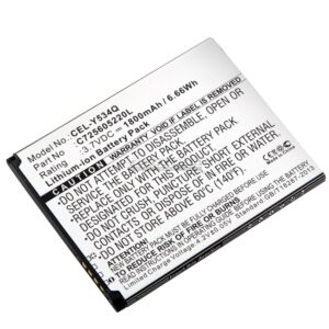BLU C725605220L Cell Phone Replacement Battery 3.7V 1800mAh
