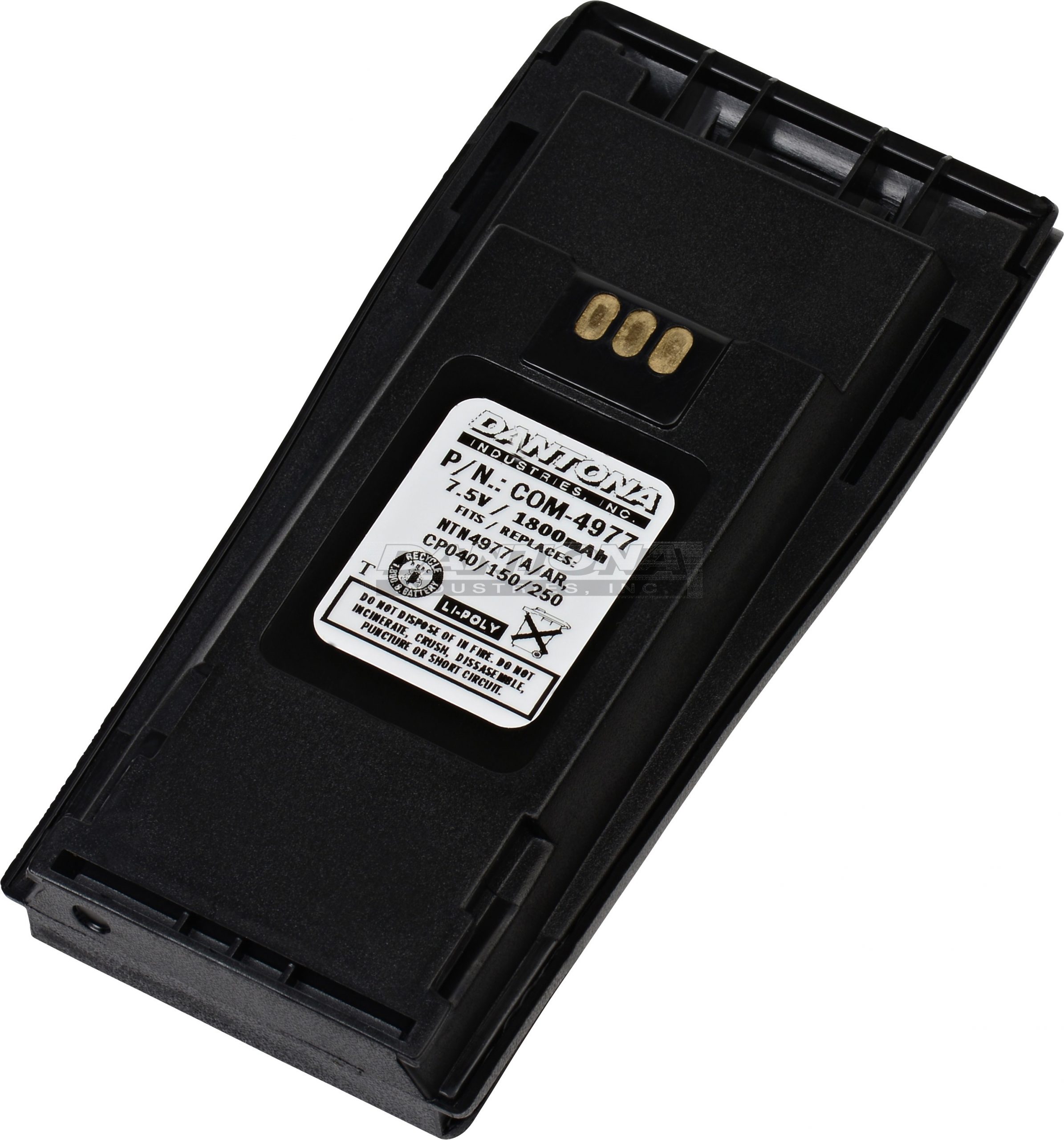 Motorola CP040 CP150 CP200 Replacement Battery 7.5V 1800mAh