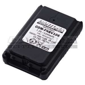 Vertex FNB-V106 VX-230 VX-231 Two-Way Radio Replacement Battery 7.2V 1200mAh