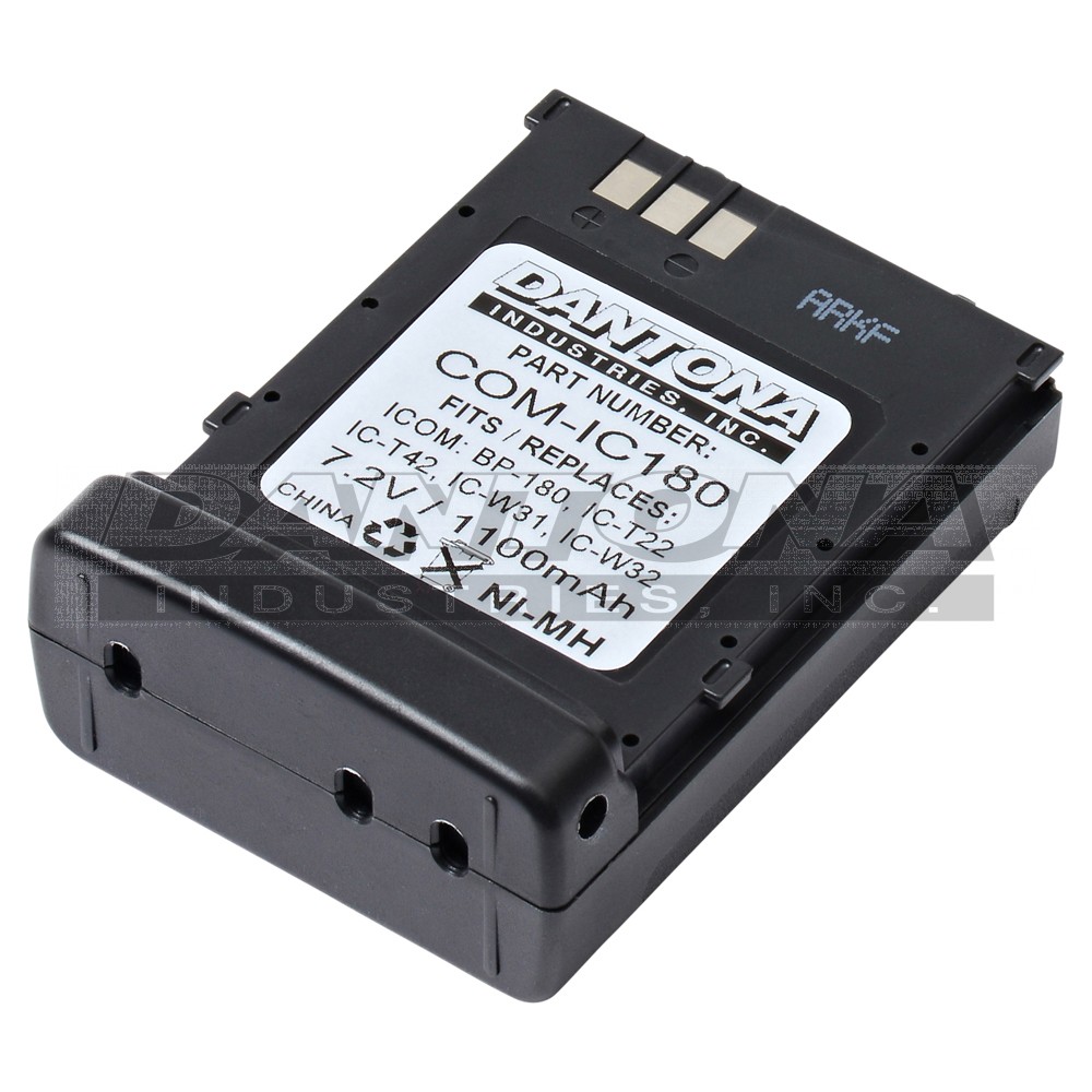 Icom BP-180 IC-T22 IC-T42 Replacement Battery 7.2V 1100mAh