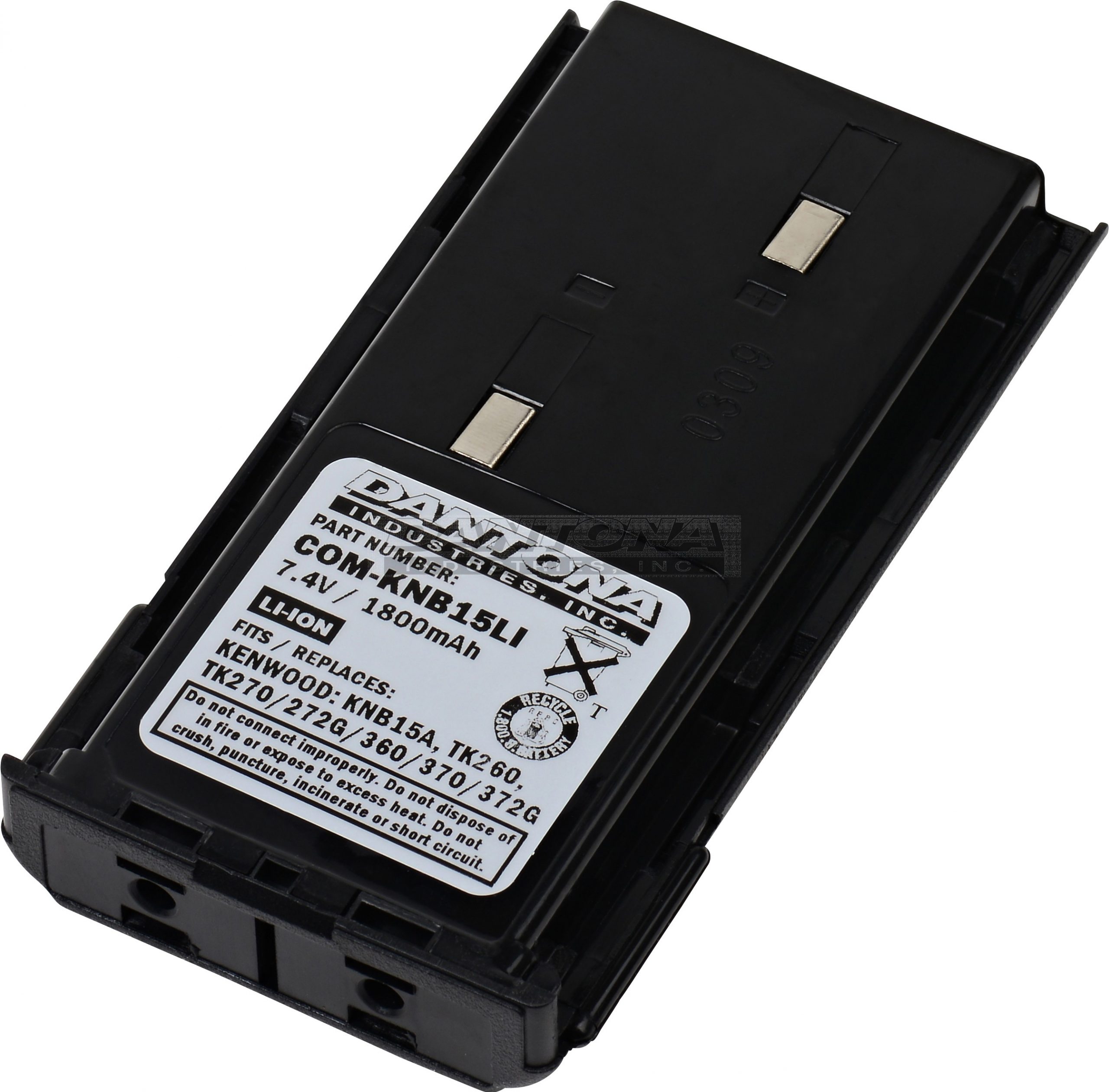 Kenwood KNB-15A TK260 Replacement Battery 7.4V 1800mAh